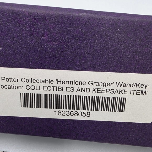 Harry Potter Universal Studios 'Hermione Granger' Wand, Keychain, Wand Holder - Picture 8 of 8
